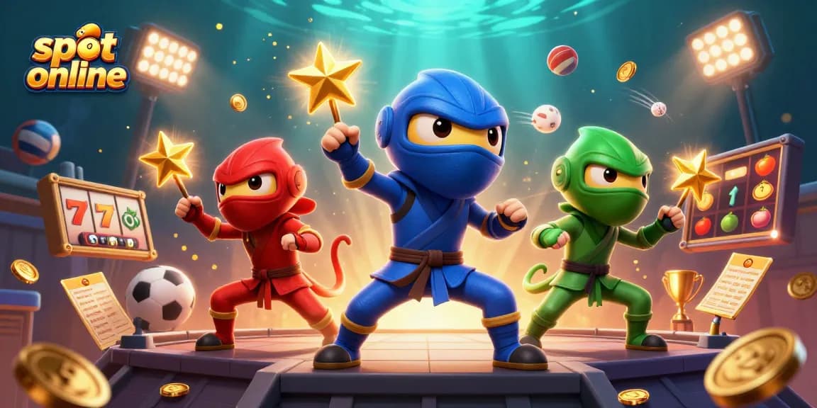 Menangkan slot online dengan chameleon ninja beraksi dalam seni bela diri yang dinamis.