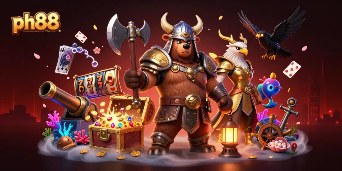 Experience thrilling gameplay at ph88 with exciting slots and vibrant casino elements.