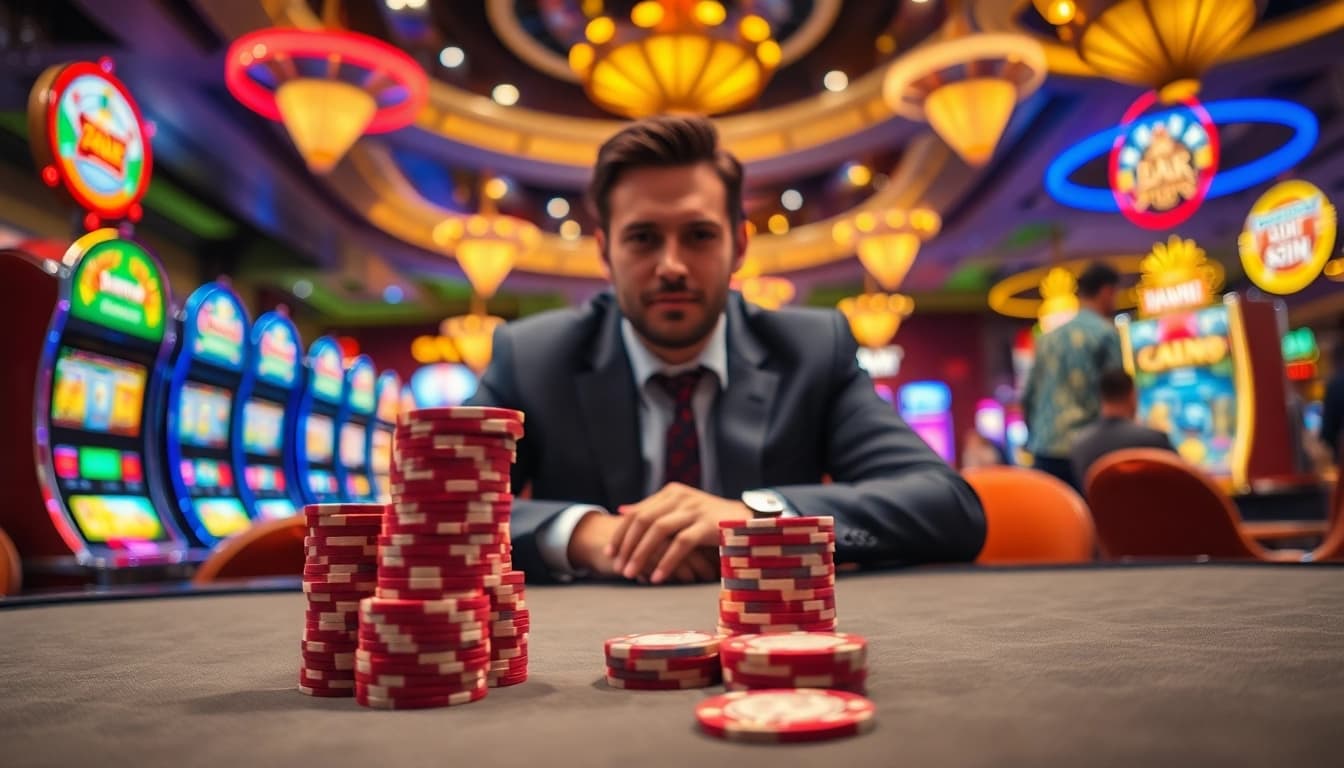 Experience an exciting Non gamstop casino Uk scene with vibrant gaming tables and lively players.