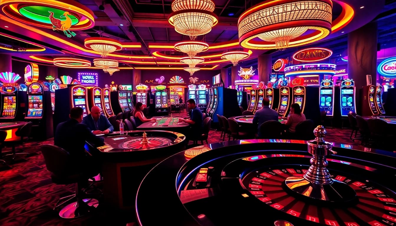 Experience thrilling Non Uk Casino 2025 action with vibrant gaming environments and engaging players.