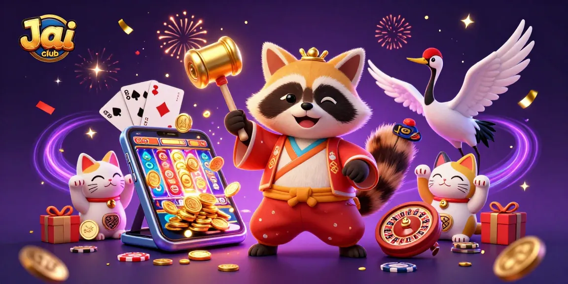 Engage with exciting Jai club gaming action featuring lucky characters and dynamic casino elements.