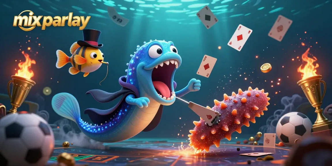 Engage in thrilling mix parlay strategies with dynamic sports betting in a vibrant 3D illustration.