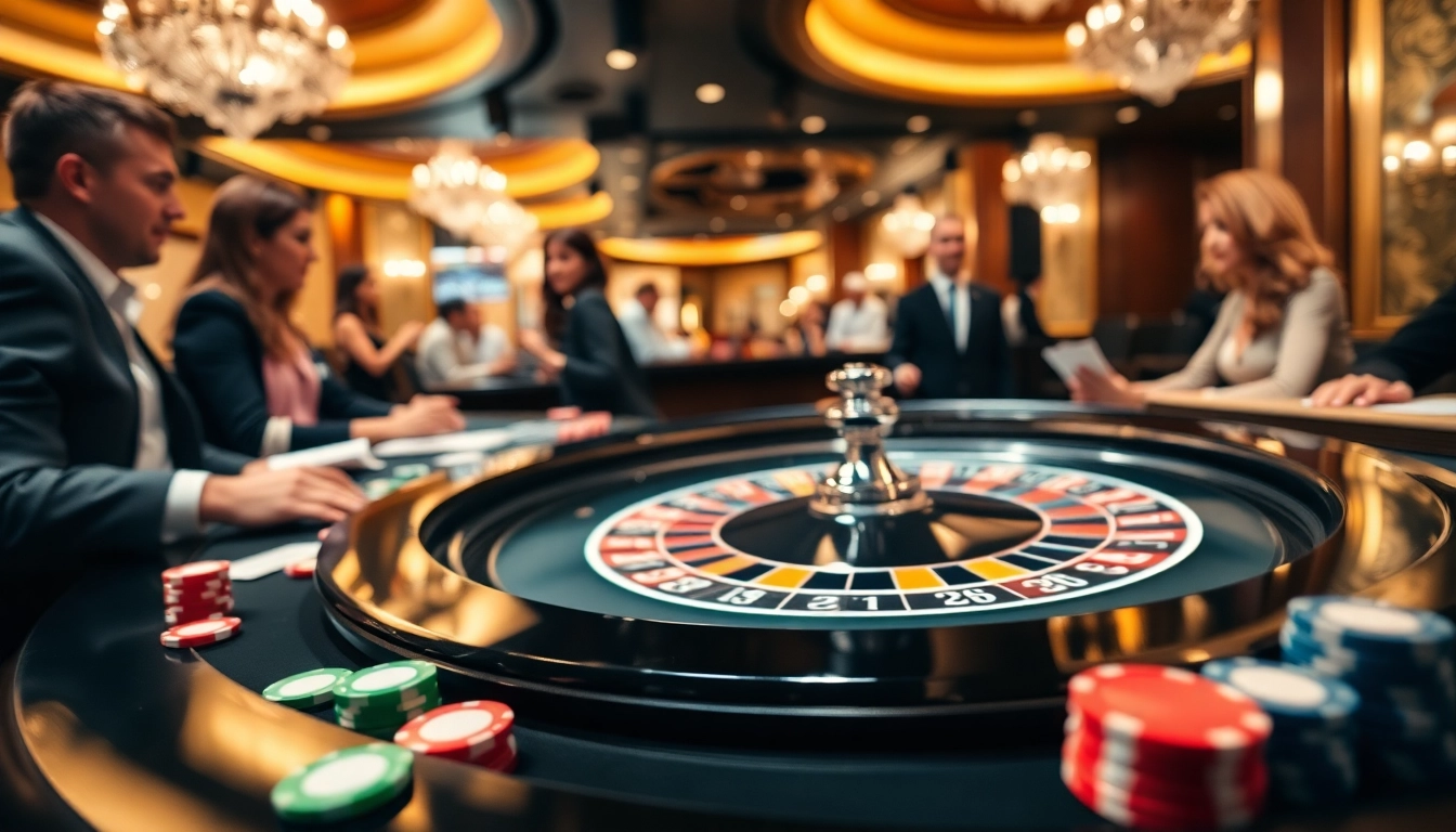 Menangkan permainan pada roulette dengan ondel4d, suasana penuh semangat di kasino.