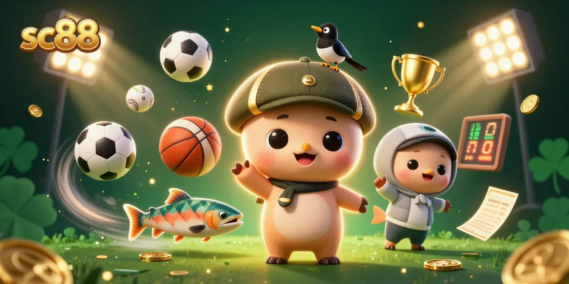 Engage with exciting betting action at sc88, featuring playful Nessie and sports dynamics.