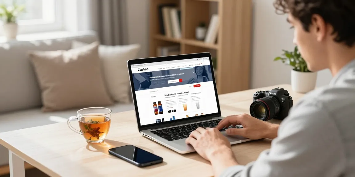 Cialis online shopping experience for men's health solutions in a cozy setting.