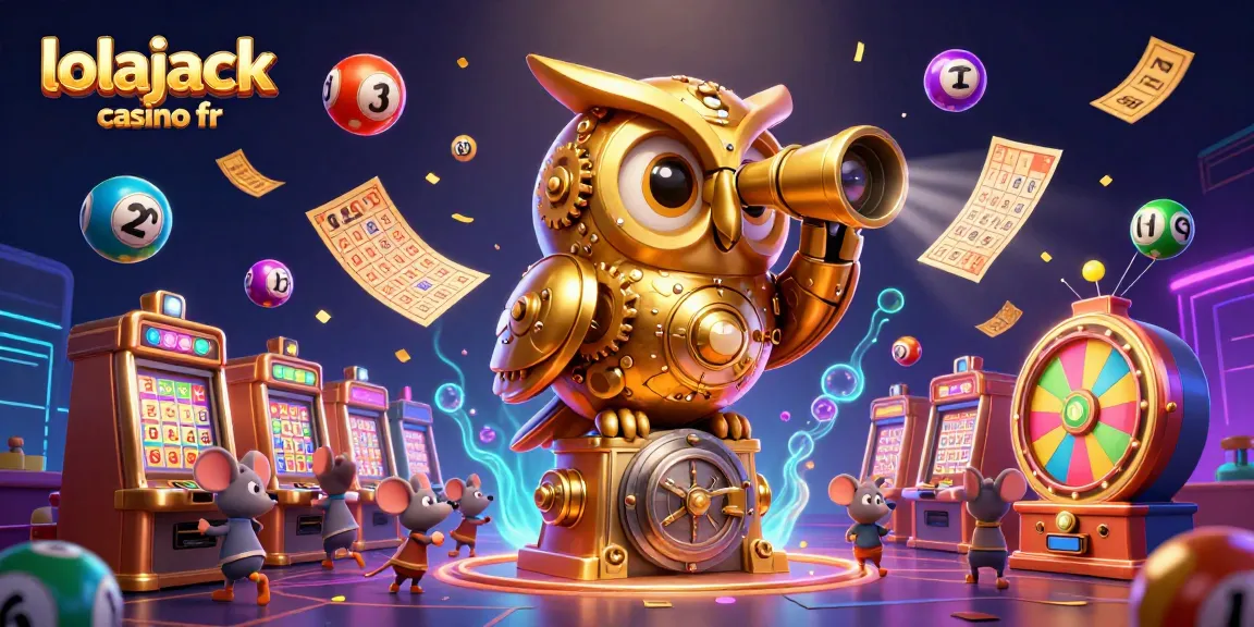 Jouez au lolajack casino fr avec des machines à sous divertissantes entourées de jeux colorés.