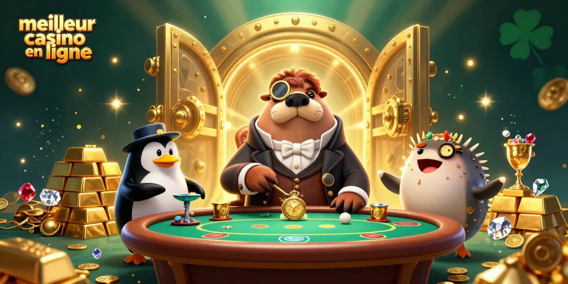 Jouer au meilleur casino en ligne avec des personnages 3D animés dans un cadre luxueux et intense.