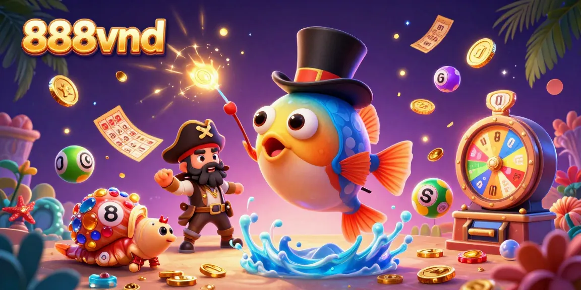 Experience thrilling gameplay at 888vnd with dynamic lottery elements and vibrant character interactions.