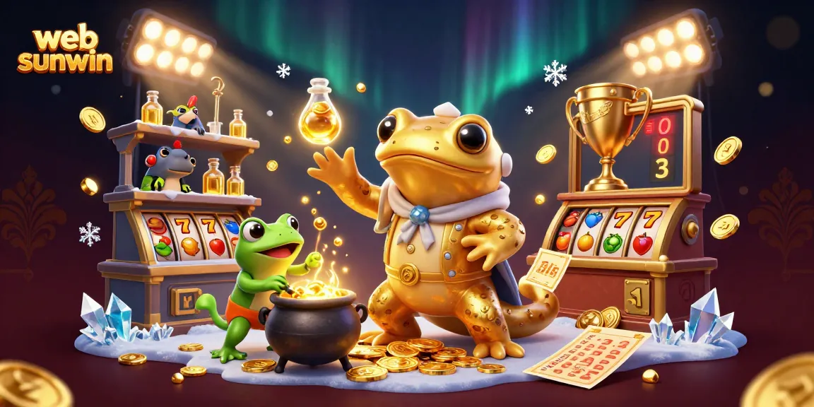 Engage with web sunwin's thrilling experience, featuring alchemist transmuting gold in a dynamic 3D casino scene.