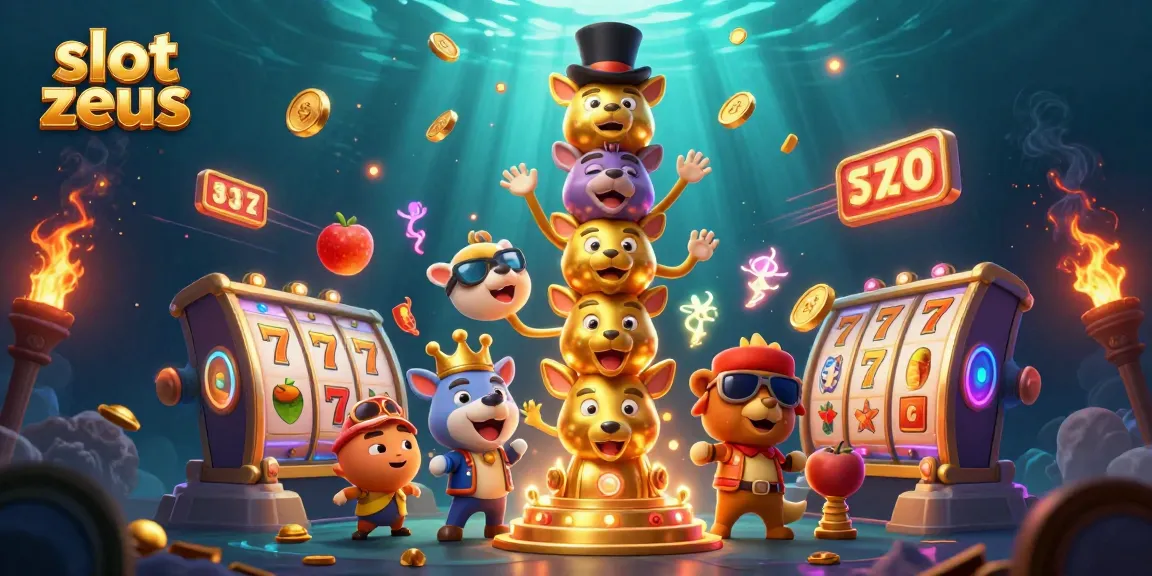 Experience exciting gameplay with the slot zeus totem pole and slot reels amidst dynamic jackpot visuals.