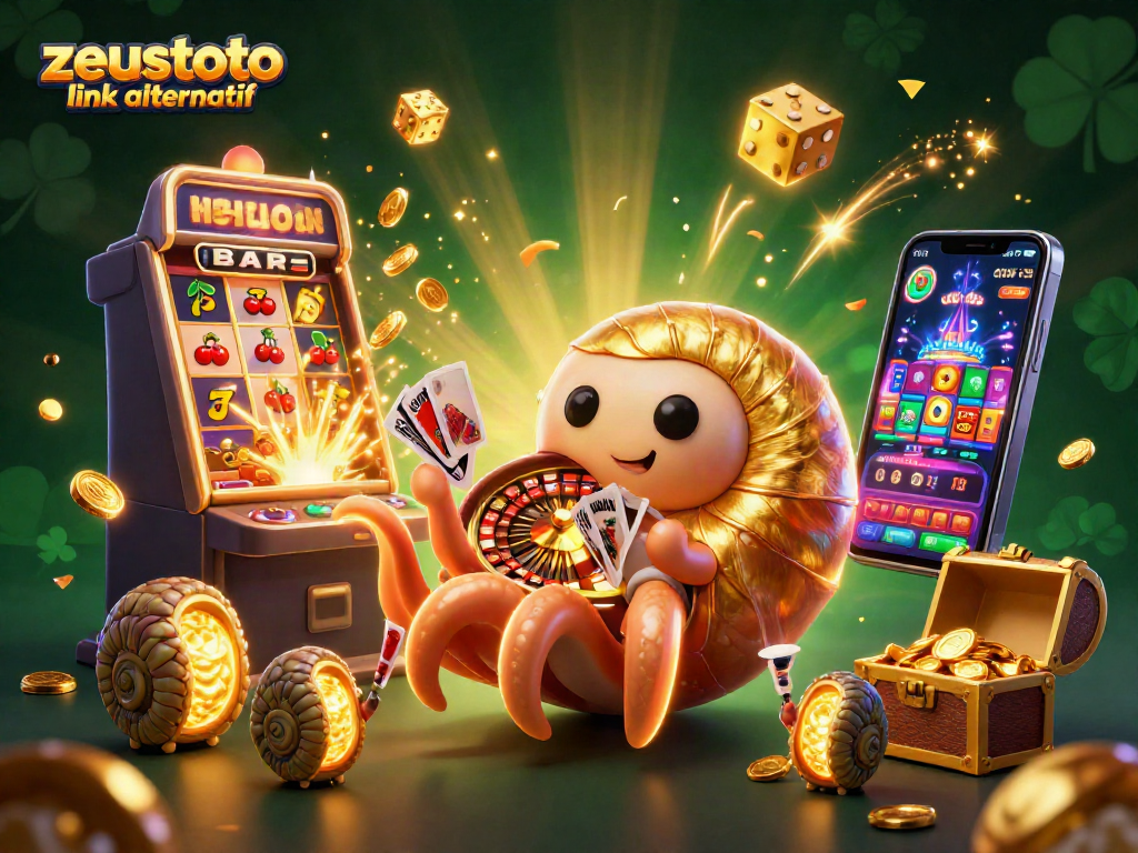 Experience thrilling moments at zeustoto link alternatif with animated casino elements and dazzling illustrations.