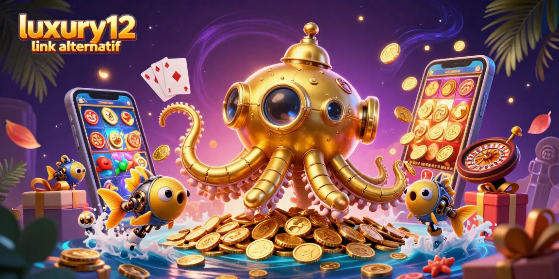 Experience thrilling gameplay with luxury12 link alternatif in this vibrant casino scene.