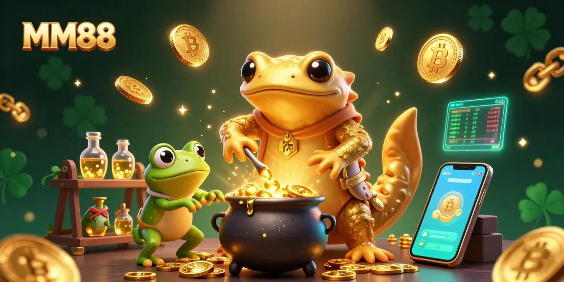 Experience thrilling wins at MM88 with a dynamic 3D illustration of gaming alchemy and rich rewards.