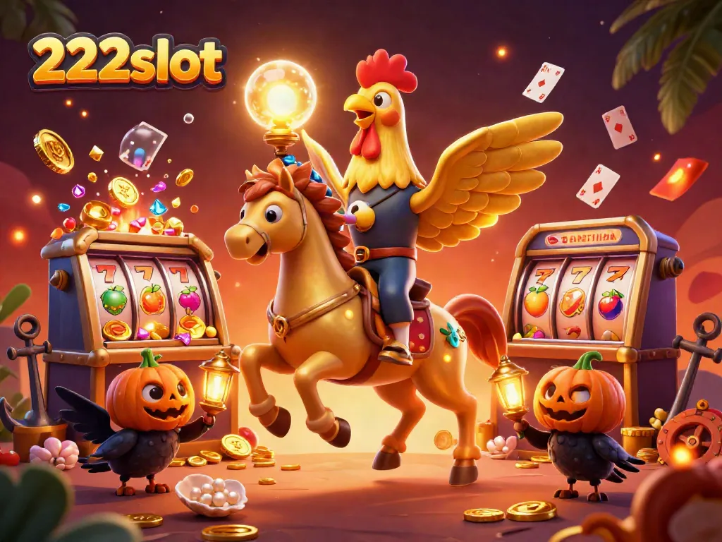Menangkan jackpot di 222slot dengan suasana kasino yang memikat dan karakter unik.