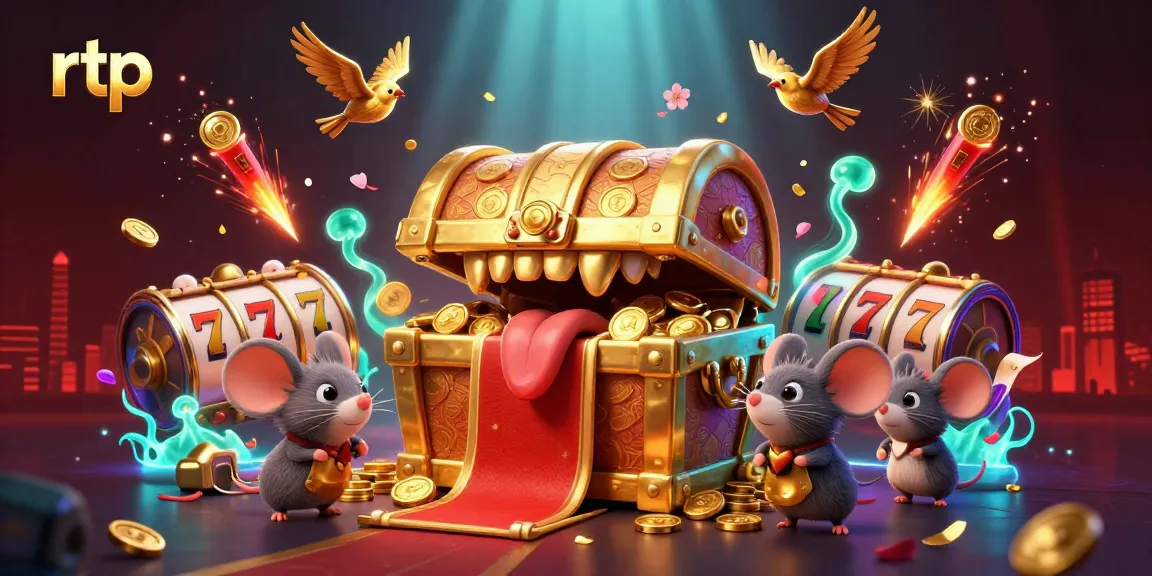 Spin the reels of excitement with rtp-focused slot gaming in a vibrant 3D illustration.