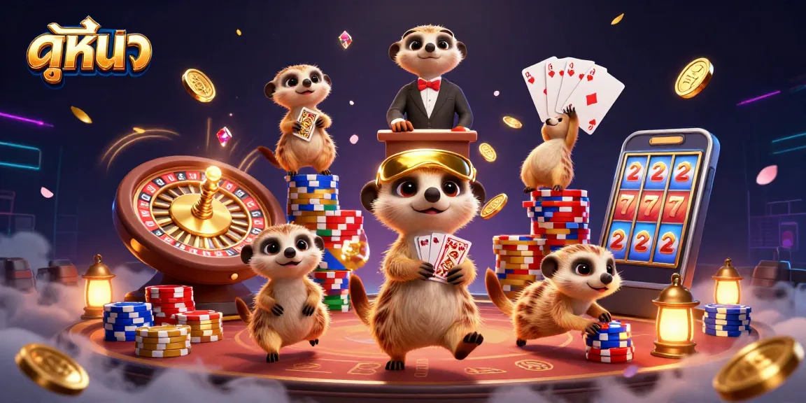 Play ดูหนัง online through thrilling cartoon meerkats managing a vibrant casino.
