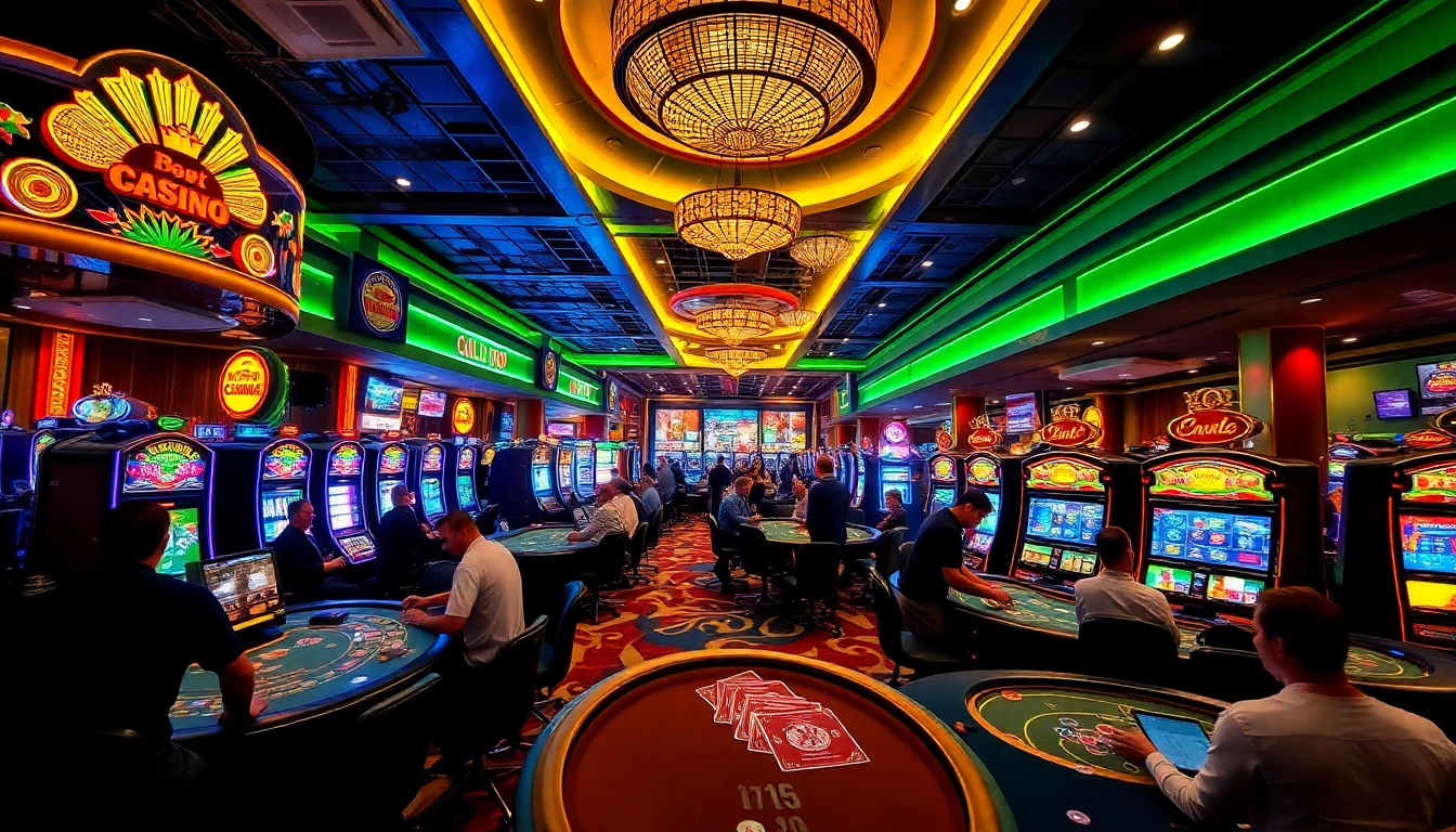 Experience the thrill of Non gamstop Casino Uk in a vibrant casino atmosphere with engaging gameplay.