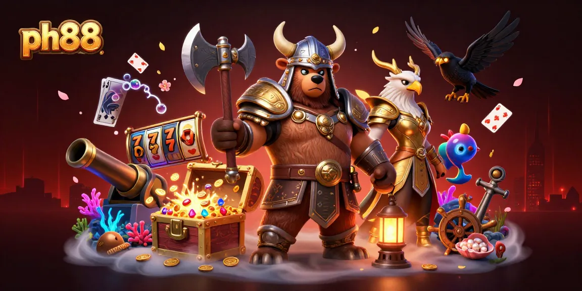 Experience thrilling gameplay at ph88 with exciting slots and vibrant casino elements.