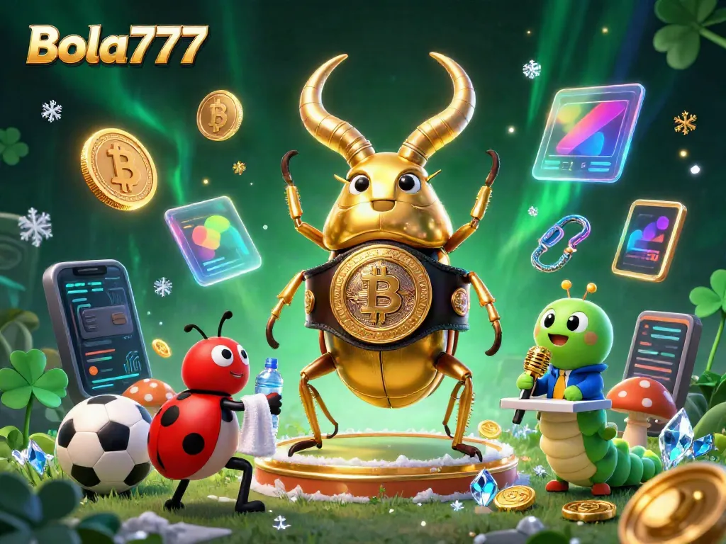 Gambarkan Bola777 dalam petualangan seru dengan karakter lucu dan elemen taruhan yang menonjol.