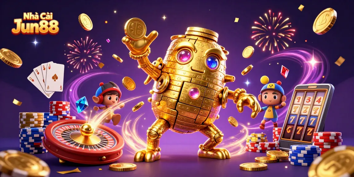 Play casino games to win big with Nhà Cái Jun88 featuring exciting slot machines and vibrant rewards.