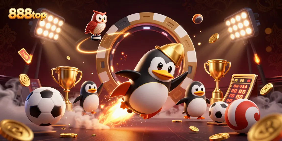 Experience thrilling slots and games at 888top with golden coins and high-stakes action.