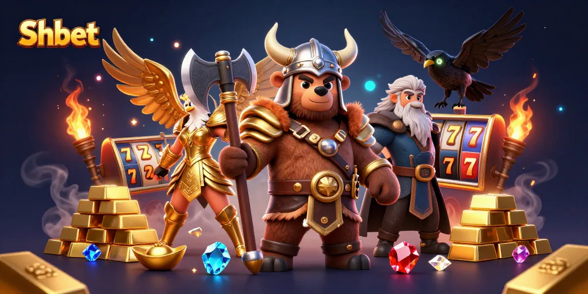Play thrilling slots and jackpots at Sh bet with vibrant gold treasures and dynamic casino elements.