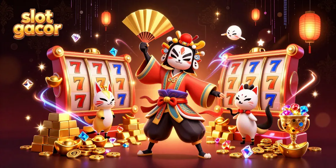 Experience the excitement of slot gacor with dynamic gaming elements and vibrant characters.