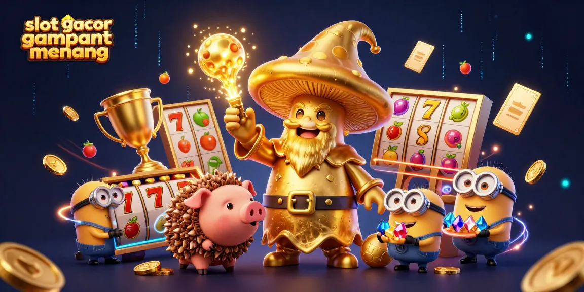 Engage with slot gacor gampang menang as golden mushroom wizard channels magic to win jackpots.