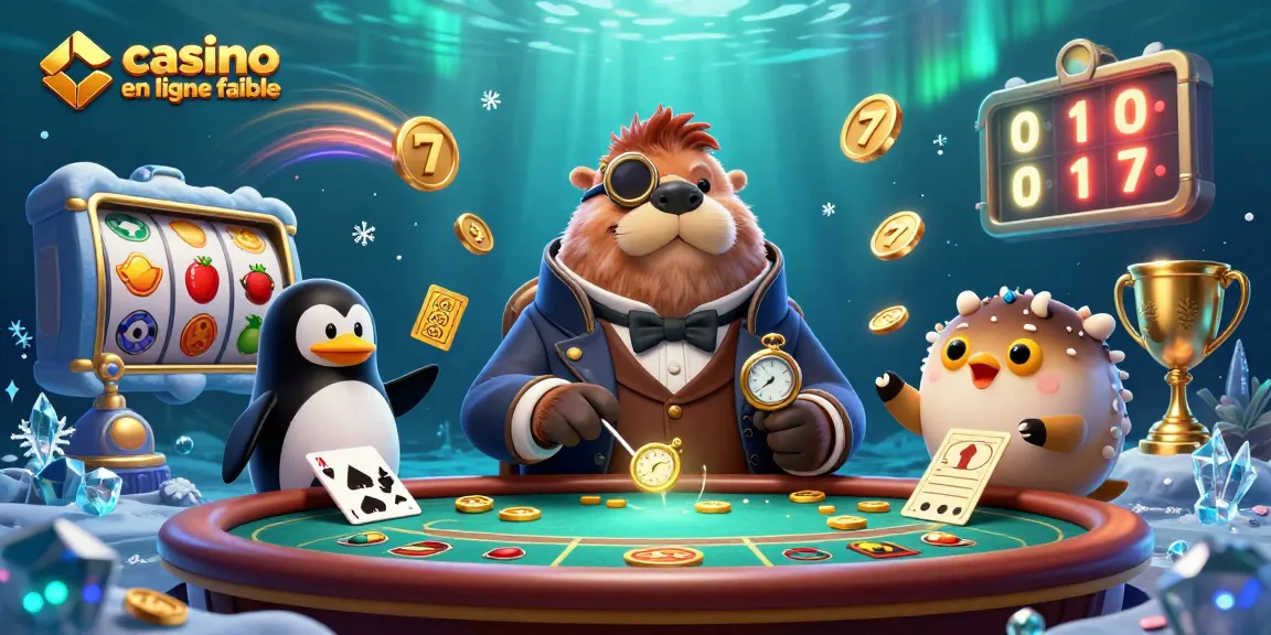 Découvrez des jeux de casino en ligne fiables avec cette illustration captivante de personnages amusants et d'éléments ludiques.