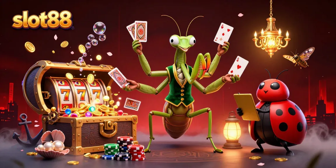 Menangkan slot88 dengan suasana meriah dari kasino digital yang penuh warna dan karakter yang menarik.