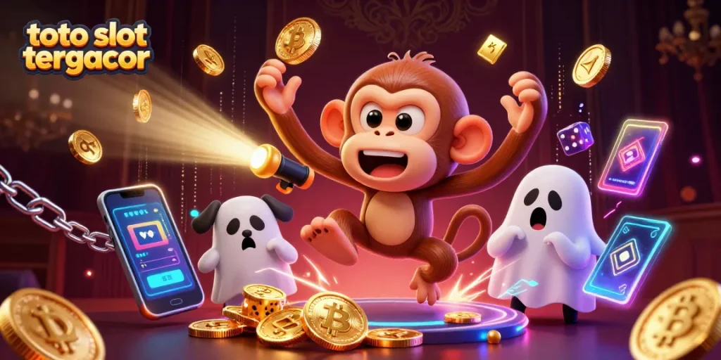 Engage with the exciting world of toto slot tergacor featuring dynamic 3D animated casino elements in a haunted setting.