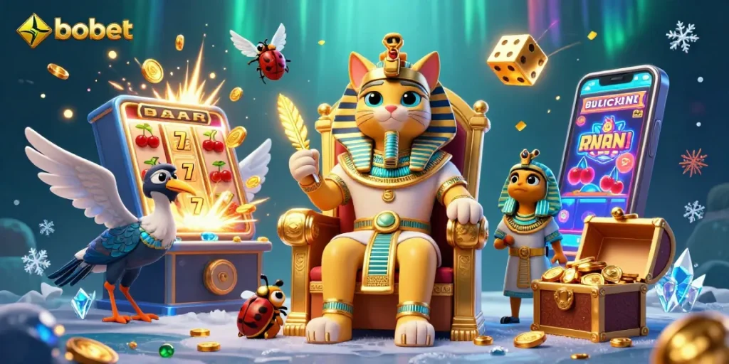 Experience sbobet’s thrilling casino games with a legendary pharaoh cat and treasure-filled jackpot!